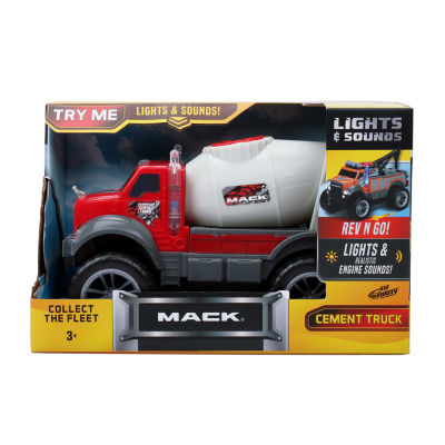 Kid Galaxy Mack Friction Light & Sound Cement Mixer