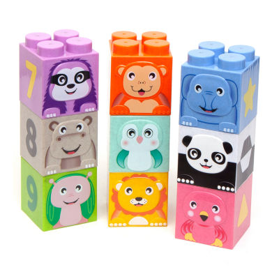 Boley Roo Crew Cute Animal Construction Blocks