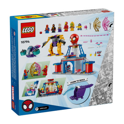 LEGO® Marvel Team Spidey Web Spinner Hedquarters 10794 Building Set 193-pc.