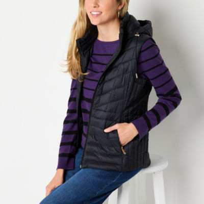 Liz Claiborne Womens Puffer Vest