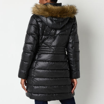 Gallery Womens Removable Hood Heavyweight Puffer Jacket