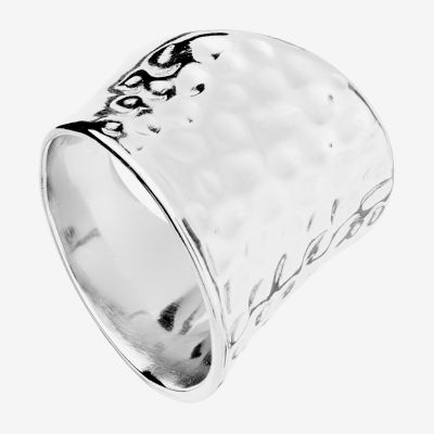 6.8mm Sterling Silver Band