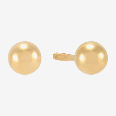 14K Gold 2 Pair Earring Set