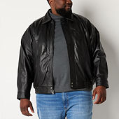 Big Tall Size Leather Coats Jackets for Men JCPenney