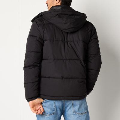 St. John's Bay Cold Weather Mens Lined Heavyweight Puffer Jacket