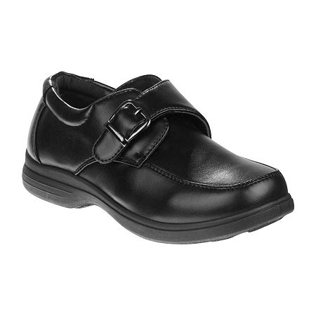 Josmo Toddler Boys Moc Closed Toe Oxford Shoes, 6 Medium, Black