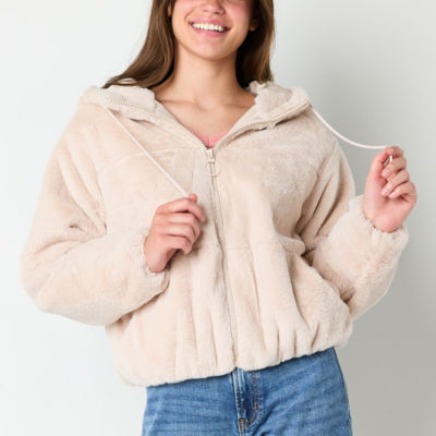 Jcpenney sherpa hoodie best sale