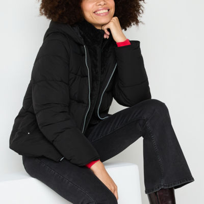 Maralyn And Me Hooded Heavyweight Juniors Puffer Jacket