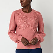 Jcpenney womens petite sweaters best sale