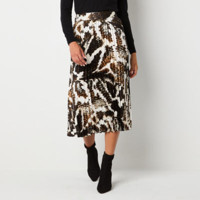 Worthington Womens Pleated Skirt