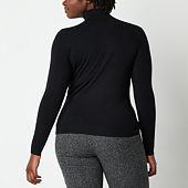 Women s Black Turtlenecks JCPenney