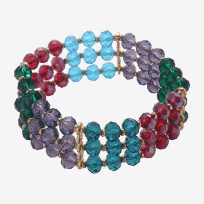 Mixit Gold Tone Womens Stretch Bracelet