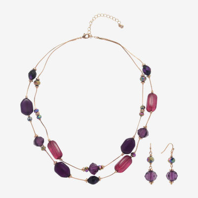 Mixit Gold Tone Womens 2-pc. Jewelry Set