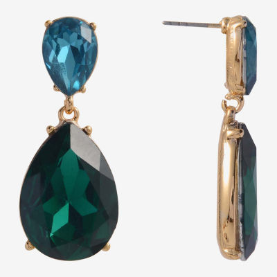 Mixit Gold Tone Drop Earrings