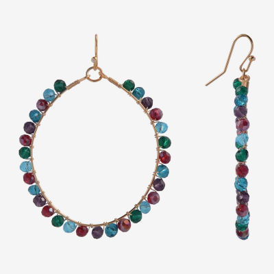 Mixit Gold Tone Drop Earrings