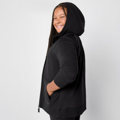 Xersion Little & Big Girls Super Soft Fleece Zipper Hoodie