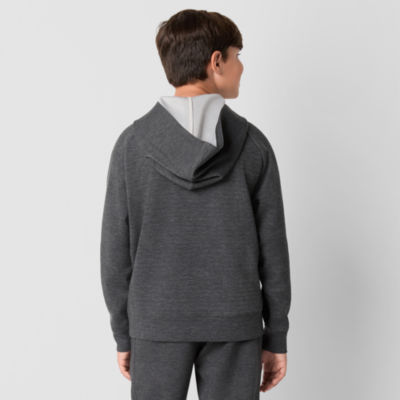 Xersion Little & Big Boys Double-Knit Hooded Long Sleeve Sweatshirt