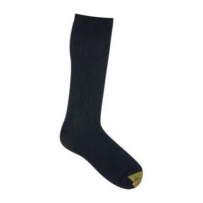 Gold Toe Canterbury Dress 3 Pair Crew Socks Mens