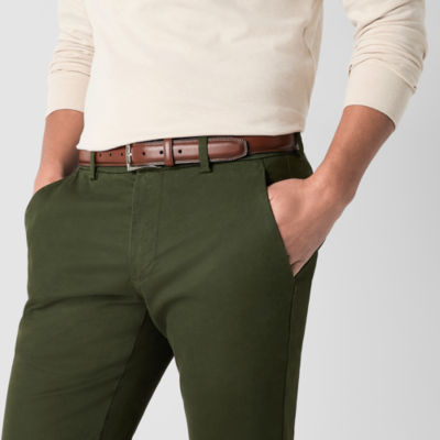 St. John's Bay Stretch Chino Mens Slim Fit Flat Front Pant