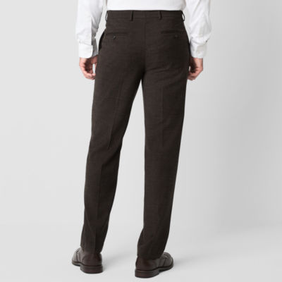 Stafford Mens Classic Fit Flat Front Pant