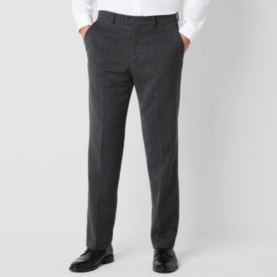 Stafford Mens Classic Fit Flat Front Pant