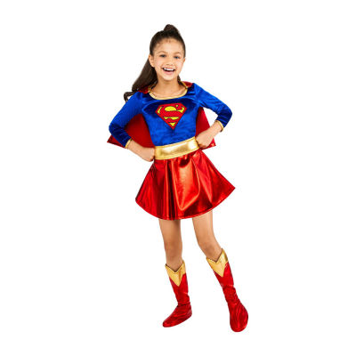 Little & Big Kid Girls DC Comics Supergirl 5-pc. Costume