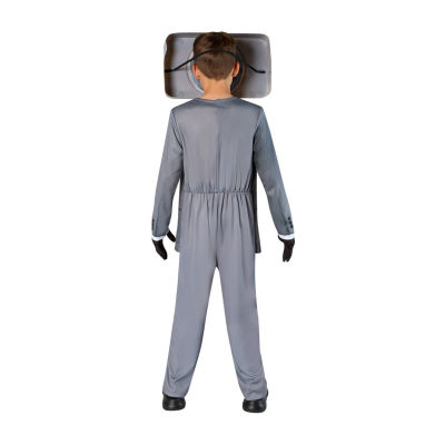 Little & Big Kid Boys Skibidi Toilet Speakerman 4-pc. Costume