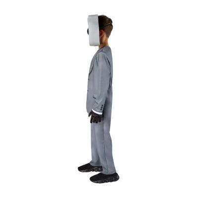 Little & Big Kid Boys Skibidi Toilet Speakerman 4-pc. Costume