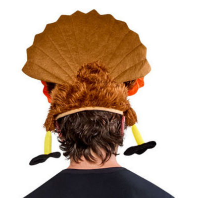 Unisex Adult Turkey Hat Costume Accessory