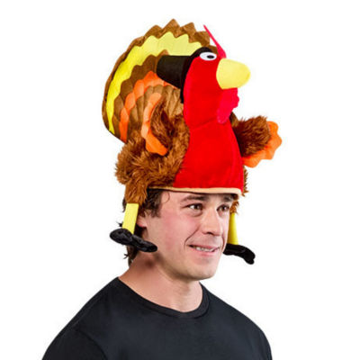 Unisex Adult Turkey Hat Costume Accessory