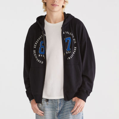 AEROPOSTALE Mens Long Sleeve Zipper Hoodie JCPenney