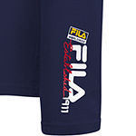 Fila Big Boys Crew Neck Long Sleeve Graphic T-Shirt