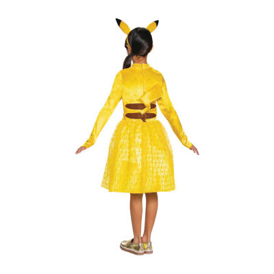 Girls Pikachu Classic Costume - Pokemon