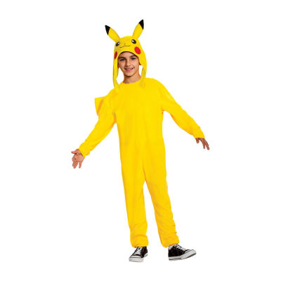 Little & Big  Boys Pikachu Classic Pokeman Costume Set