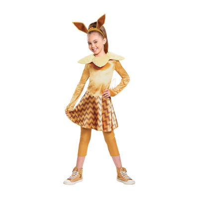 Girls Eevee Deluxe Costume - Pokemon