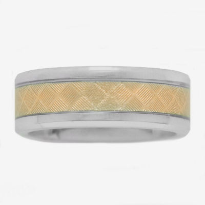 7MM Stainless Steel Wedding Band
