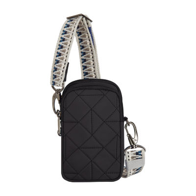 Travelon Boho Anti-Theft 2 Compartment Phone Crossbody