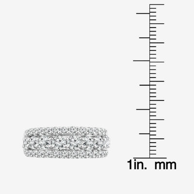 (G / Si1-Si2) 2 1/4 CT. T.W. Lab Grown White Diamond 10K Gold Anniversary Band