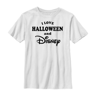 Disney Collection Little & Big Boys Crew Neck Short Sleeve Graphic T-Shirt