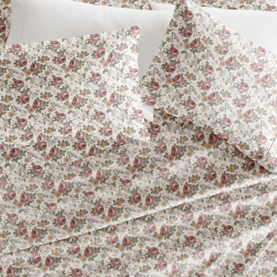 Casual Comfort Blooming Floral Patterned Sheet Set