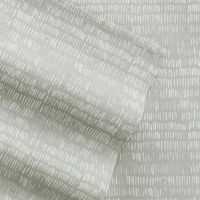 Casual Comfort Dashed Lines Patterned Sheet Set