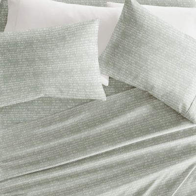 Casual Comfort Dashed Lines Patterned Sheet Set