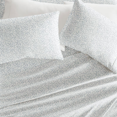 Casual Comfort Distressed Vine Patterned Sheet Set