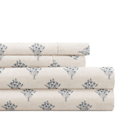 Casual Comfort Floral Bouquet Patterned Sheet Set