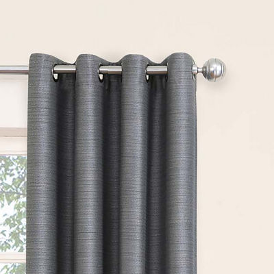 Eclipse Bryson Blackout Grommet Top Single Patio Door Curtain