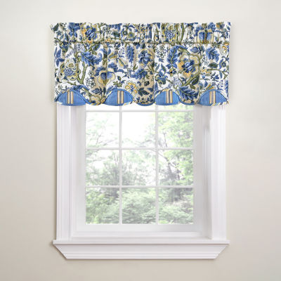 Waverly® Imperial Dress Rod-Pocket Scalloped Valance 