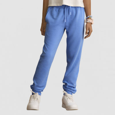 Xersion Super Soft Little & Big Kid Girls Cuffed Mid Rise Regular Fit Jogger Pant