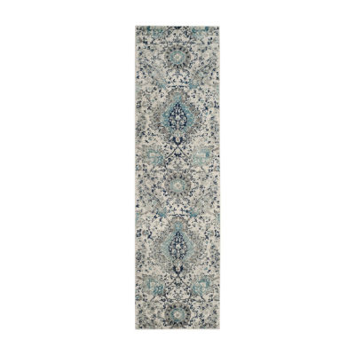 Safavieh Madison Collection Baldric Floral Runner Rug