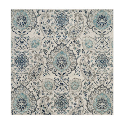 Safavieh Madison Collection Baldric Floral Square Area Rug