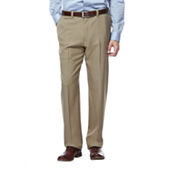 Haggar® eCLo™ Stria Classic-Fit Flat-Front Dress Pants-JCPenney